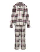 Tommy Hilfiger Pj Straight Gifting Print Set Kräm