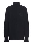 ROTATE Birger Christensen Turtleneck Sweater Svart