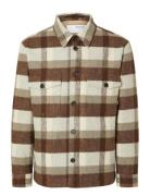 Selected Homme Slharchive Overshirt Noos Brun