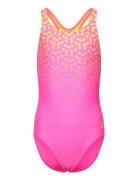 Arena Girl's Arena Kikko V Swimsuit Swim Pro Back Shocki Rosa