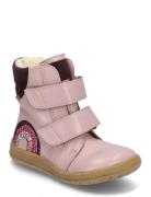 ANGULUS Boots - Flat - With Velcro Rosa