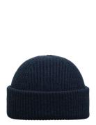 Selected Homme Slhmason Merino Sailor Wool Beanie Marinblå