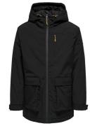 ONLY & SONS Onstom Parka Athl Svart