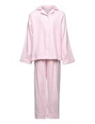 Mango Striped Long Pyjamas Rosa