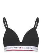 Tommy Hilfiger Triangle Bra Fixed Foam Svart