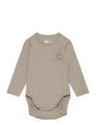 Hummel Hmlmino Body L/S Beige