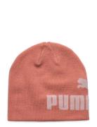 PUMA Ess No 1 Logo Cuffless Beanie Jr Korall