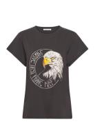 Rabens Sal R Eagle T-Shirt - Ambla Svart