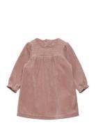 Huttelihut Dress Velour Rosa