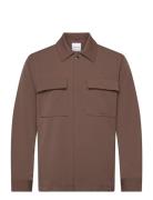 Lindbergh Pocket Overshirt Brun