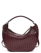 Adax Salerno Shoulder Bag Marlin Burgundy