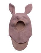 Huttelihut Balaclava Ears Wool Rosa