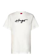 HUGO Vintage Tee_12 Vit