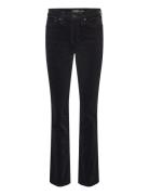 Lauren Ralph Lauren Stretch Corduroy Mid-Rise Straight Pant Svart