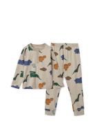 Liewood Wilhelm Printed Pyjamas Set Multi/patterned