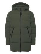 Woodbird Wbjoseph Tech Long Jacket Grön