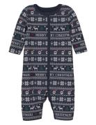 Name It Nbnvismas Ls Nightsuit Marinblå