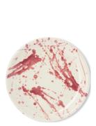 Familianna Splash Dinner Plate Rosa