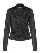 InWear Beverlyiw Wrap Blouse Svart