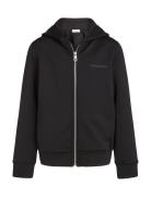 Calvin Klein Sporty Tricot Zip-Through Svart