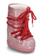 Moon Boot Mb Icon Jr Glitter Rosa