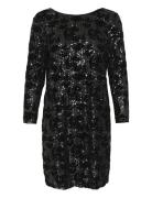 Kaffe Kagritt Sequin Dress Svart