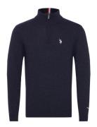 U.S. Polo Assn. Kevin Reg Lw Hz Uspa M Knit Marinblå