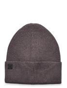 French Connection Ribbed Beanie Grå