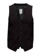 Lindbergh Men's Waistcoat For Suit Svart