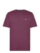 Lyle & Scott Plain T-Shirt Burgundy