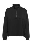 Aim´n Black Comfy Half Zip Svart