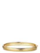 LUV AJ Remy Hinge Bracelet- Gold Guld