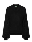 United Colors Of Benetton V Neck Sweater L/S Svart