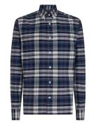 Tommy Hilfiger Oxford Heritage Plaid Rf Shirt Marinblå