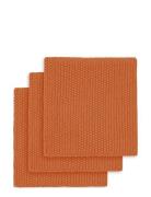 Engholm Textiles Line Dishcloth Orange