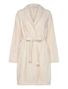 Hunkemöller Fleece Bathrobe Kräm