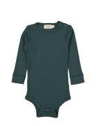 MarMar Copenhagen Plain Body Ls Grön