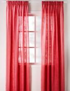 Noble House Curtain Melissa 2-Pack Röd