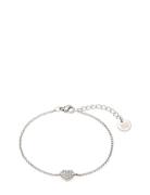 Bud To Rose Dawn Crystal Bracelet Clear/Silver Silver