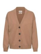 GANT Superfine Lambswool Cardigan Beige