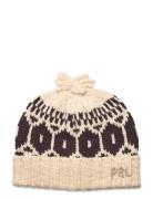 Polo Ralph Lauren Wool Snowflake Beanie Beige