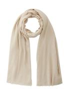 Tommy Hilfiger Elevated Chic Jacquard Scarf Kräm