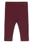 En Fant Leggings Burgundy