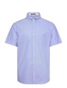 GANT Reg Oxford O.shield Ss Shirt Blå