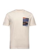 Tom Tailor Photo Print T-Shirt Kräm