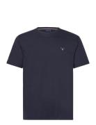 GANT Emb Original Shield T-Shirt Marinblå