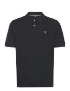 GANT Emb Original Shield Polo Svart