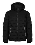 Tom Tailor Hybrid Puffer Jacket Svart