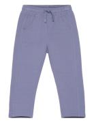 Mango Elastic Waist Trousers Blå