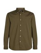 Tommy Hilfiger Core Flex Poplin Solid Rf Shirt Blå